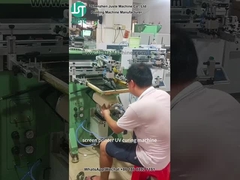 Imprimante à écran courbe imprimant la forme d'une ellipse pour bouteille en plastique (6)