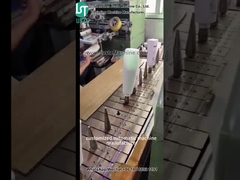 Imprimante à écran courbe imprimant la forme d'une ellipse pour une bouteille en plastique