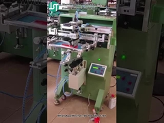 Imprimante à écran courbe pour imprimer la forme d'un cylindre pour un bol en verre