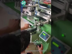 Imprimante à écran courbe imprimant la forme du cylindre pour la coque en plastique (5)