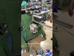 Imprimante à écran courbe imprimant la forme du cylindre pour tube en plastique (2)